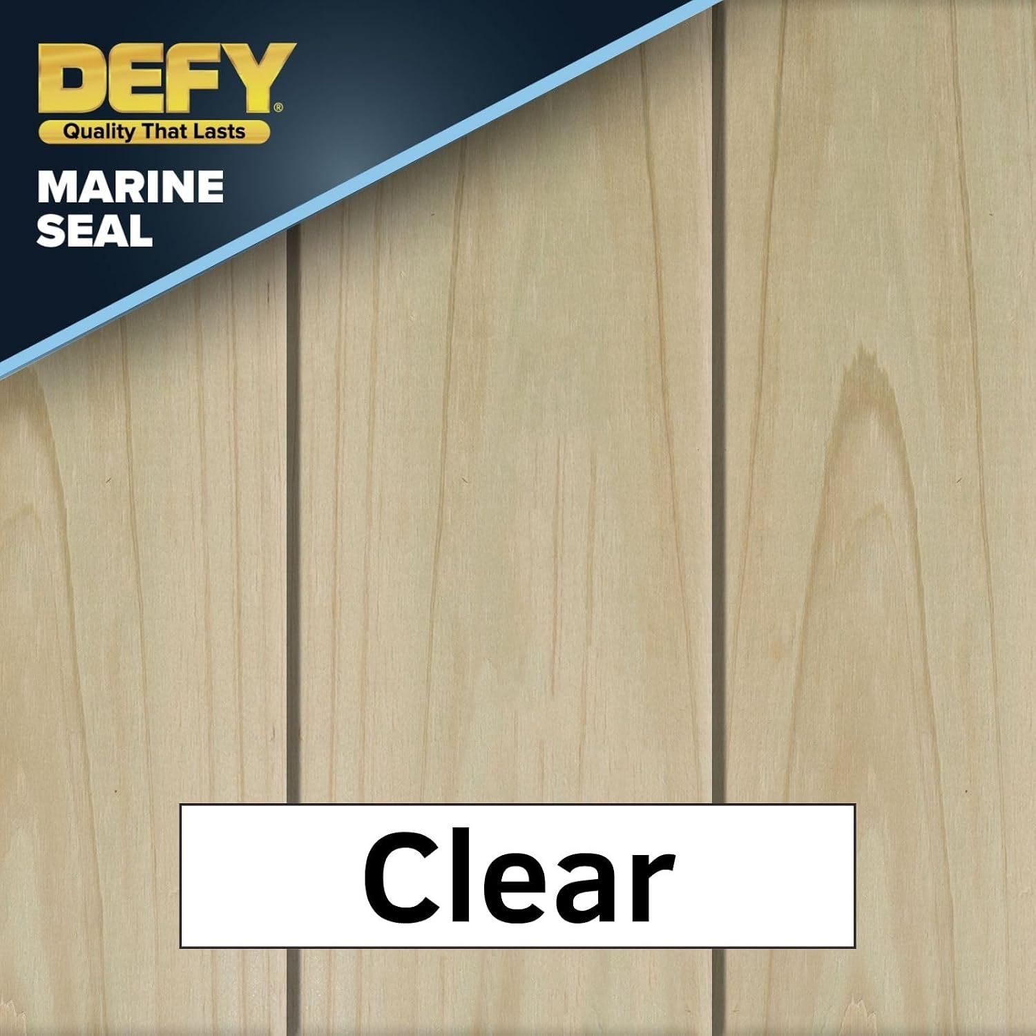 DEFY Marine Seal Semi-Transparent Exterior Wood Stain and Sealer - Waterproof Sealant for Wood Docks, Boat Piers, Marinas, Boardwalks, & More - Cedar Tone - 5 Gallon, Made in USA