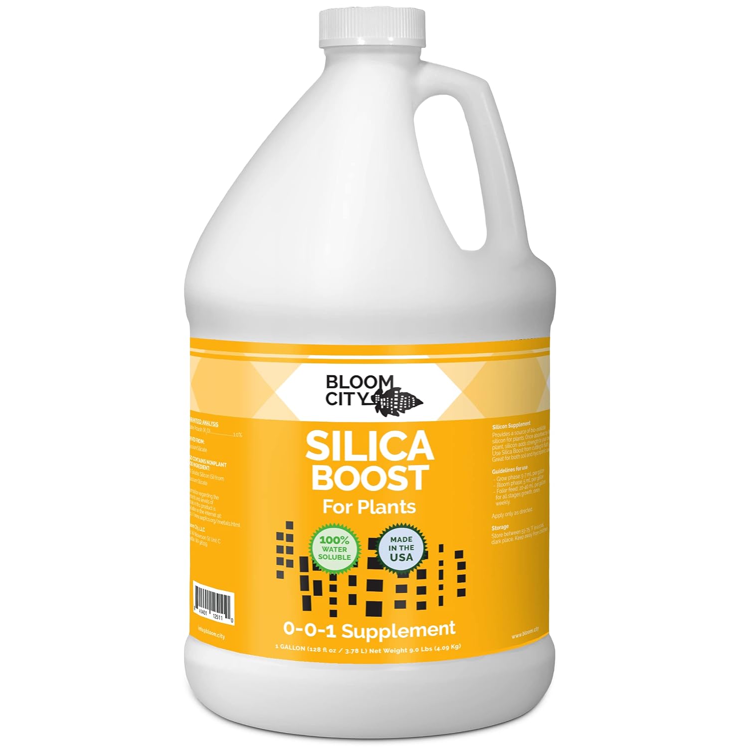 Bloom City Liquid Silica Boost Fertilizer & Supplement, 8 oz