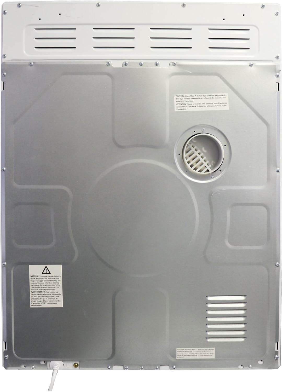 Equator ED860 Compact 3.5cu.ft. Dryer-Sensor Dry/Refresh function