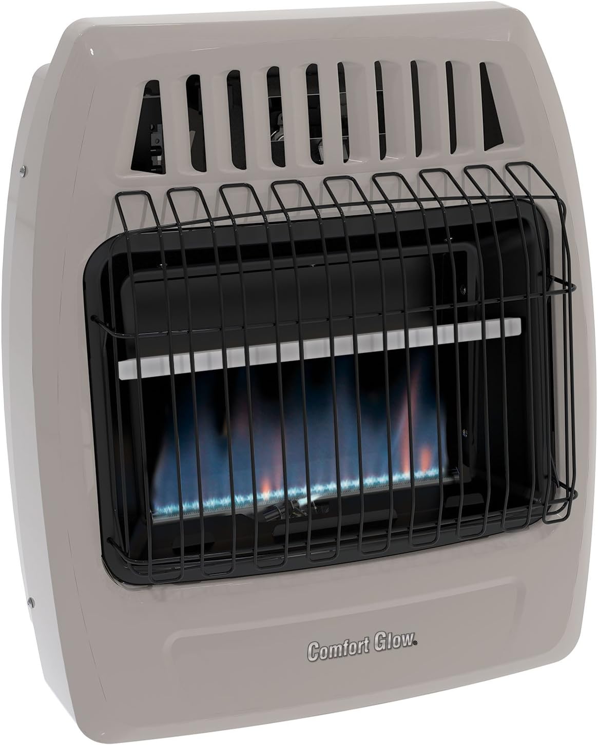 WORLD MKTG OF AMERICA/IMPORT KWD258 20000 BTU Dual Gas Wall Heater | Gas Heater for Indoor Use, Natural Gas or Liquid Propane, Thermostat