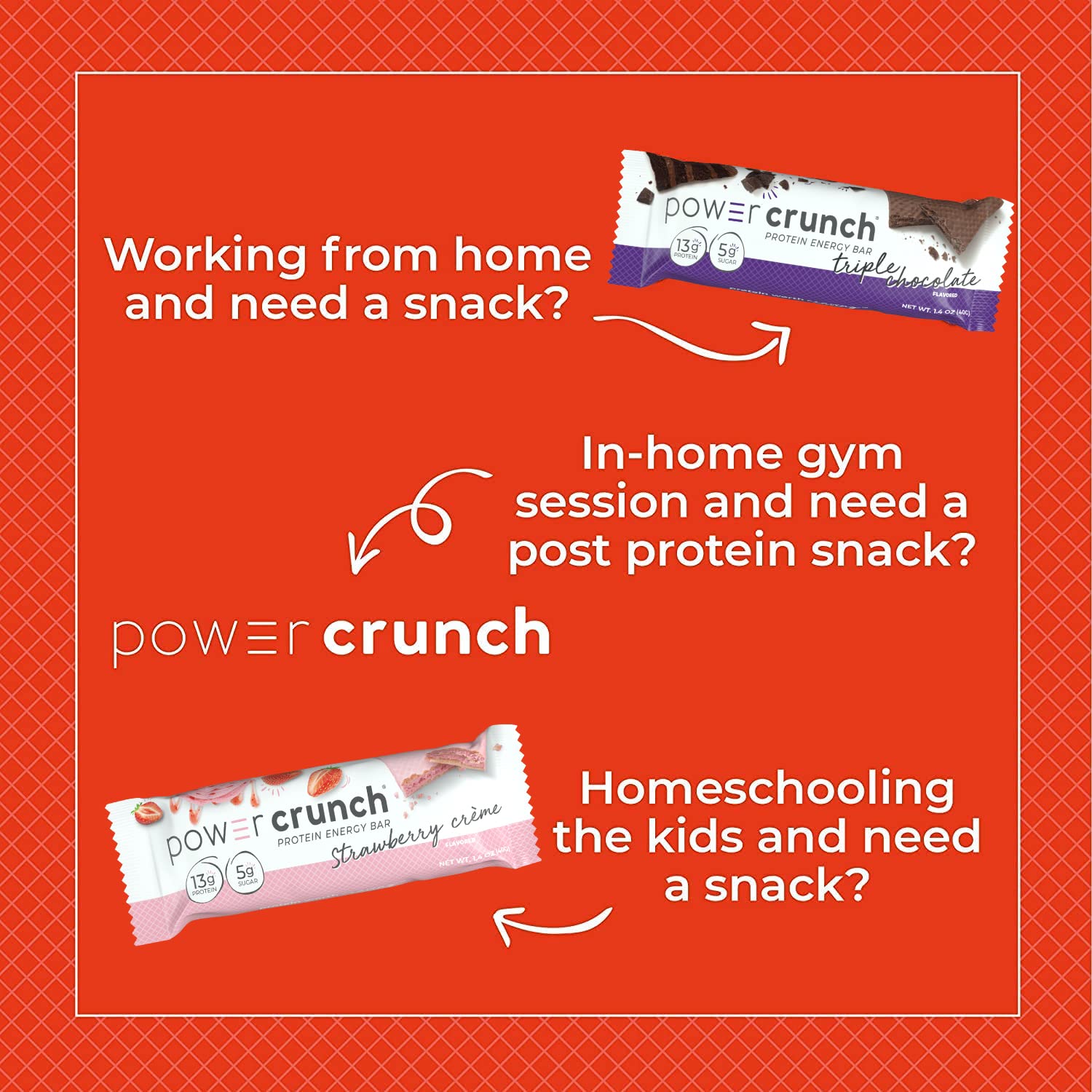 Power Crunch Protein Energy Wafer Bars, Peanut Butter Fudge, 1.4 Ounce (12 Count)