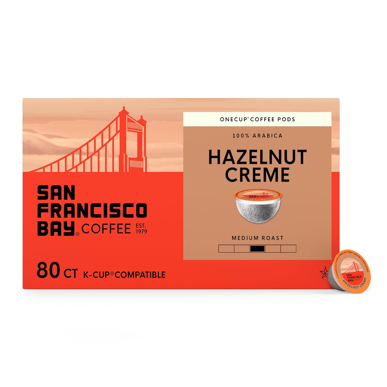 San Francisco Bay French Roast K-Cup Compatible Coffee Pods, 36 ct