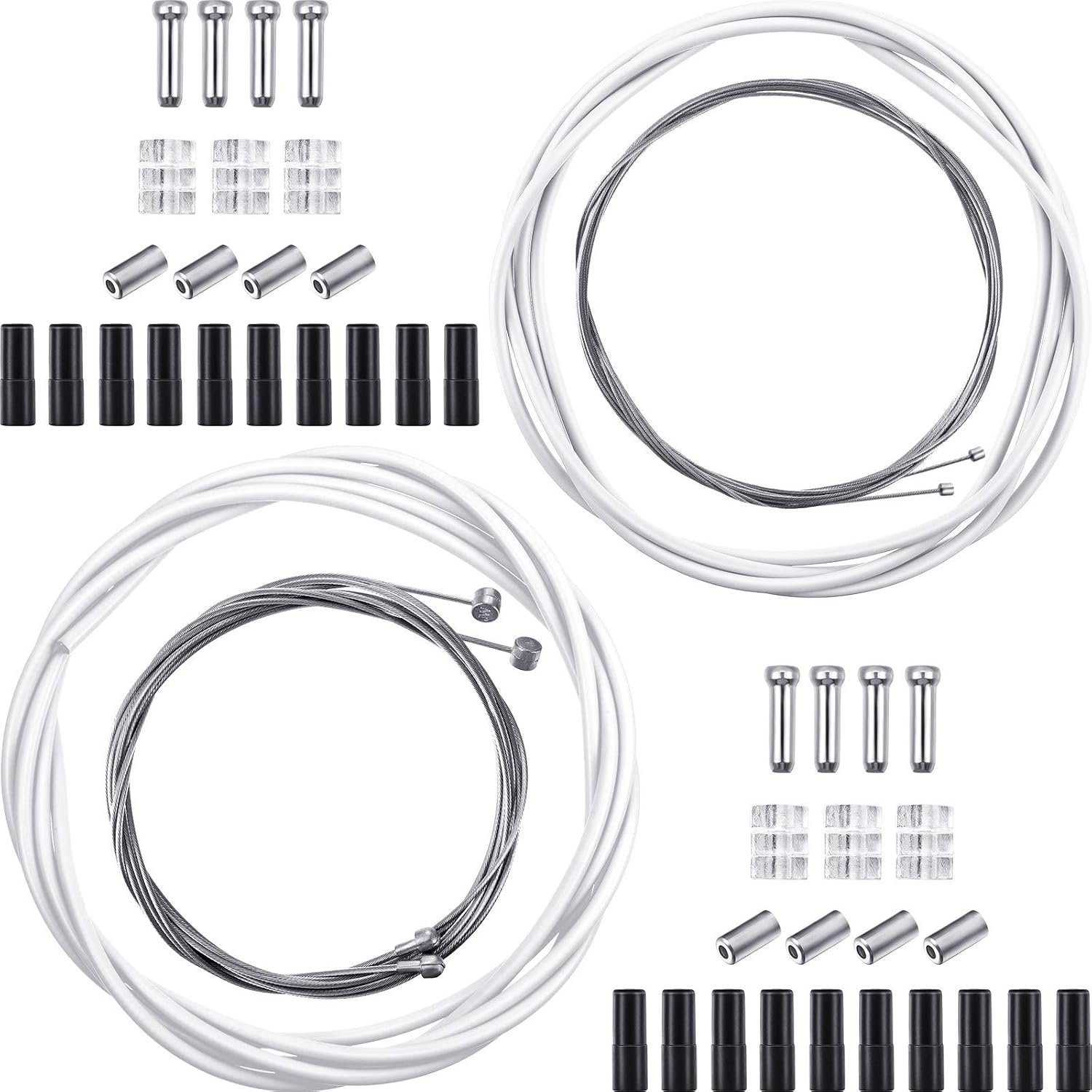 Boao Universal Bike Brake Cable Kit Bicycle Cable Housing Set
