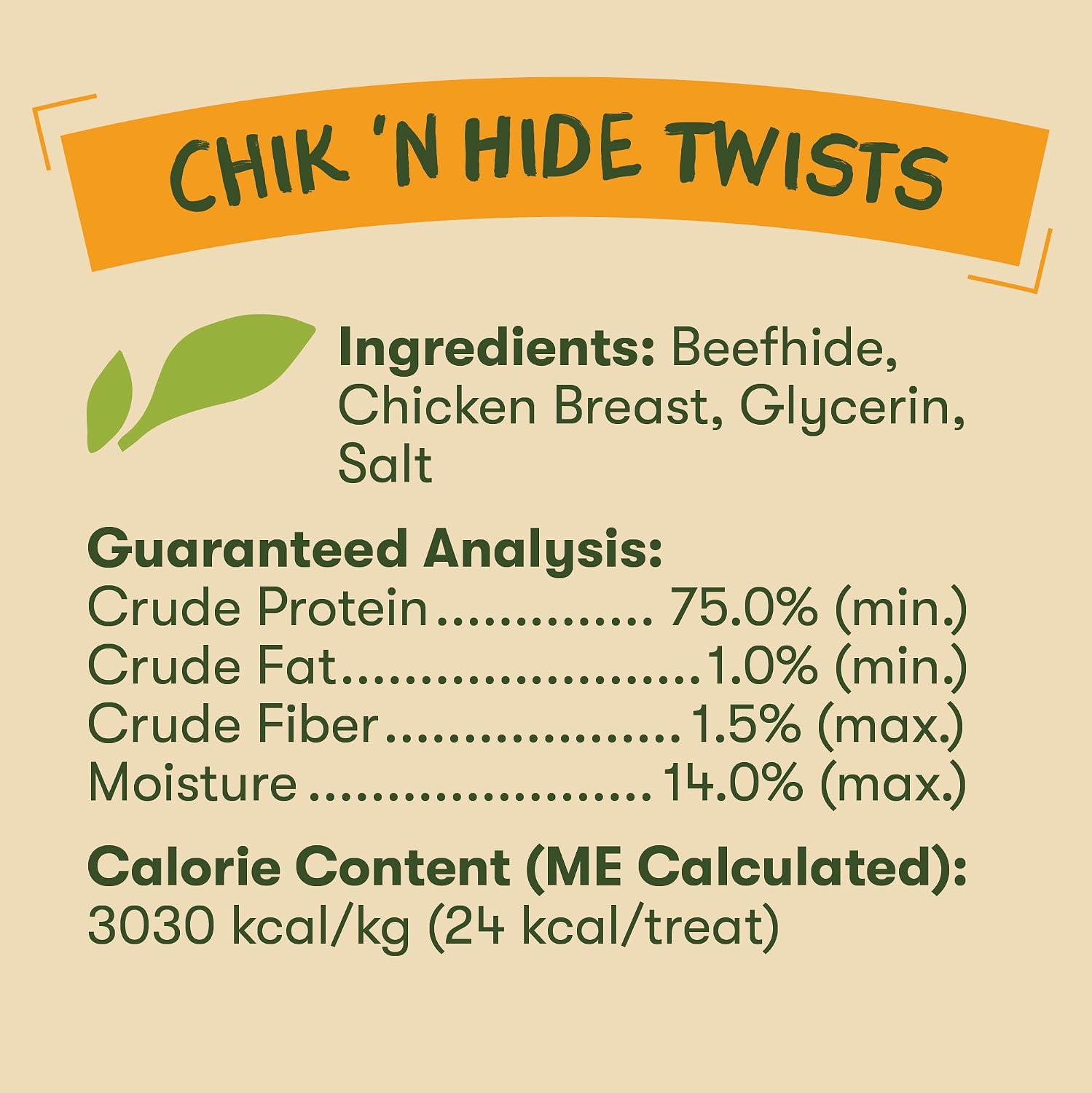 Pet 'n Shape Chik 'n Hide Twists – Chicken Wrapped Rawhide Natural Dog Treats, Small, 16 oz