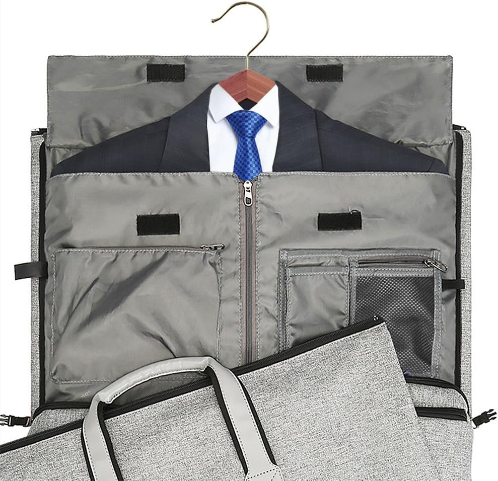 Garment Bags for Travel, 45L Carry on Convertible Garment Duffle bag