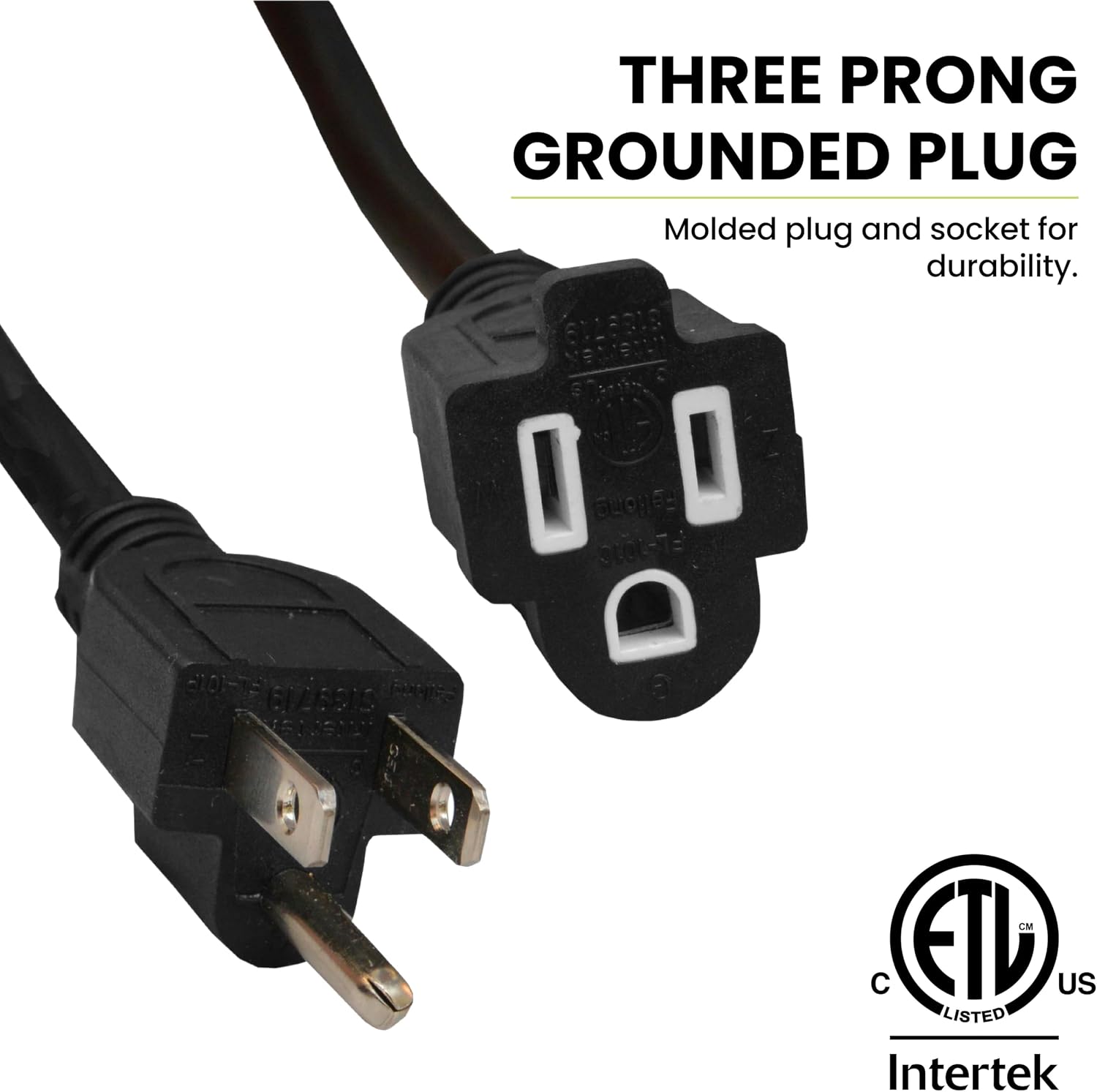 Go Green Power Inc. (GG-14025) 12/3 SJTW Outdoor Extension Cord, Lighted End, 25 ft