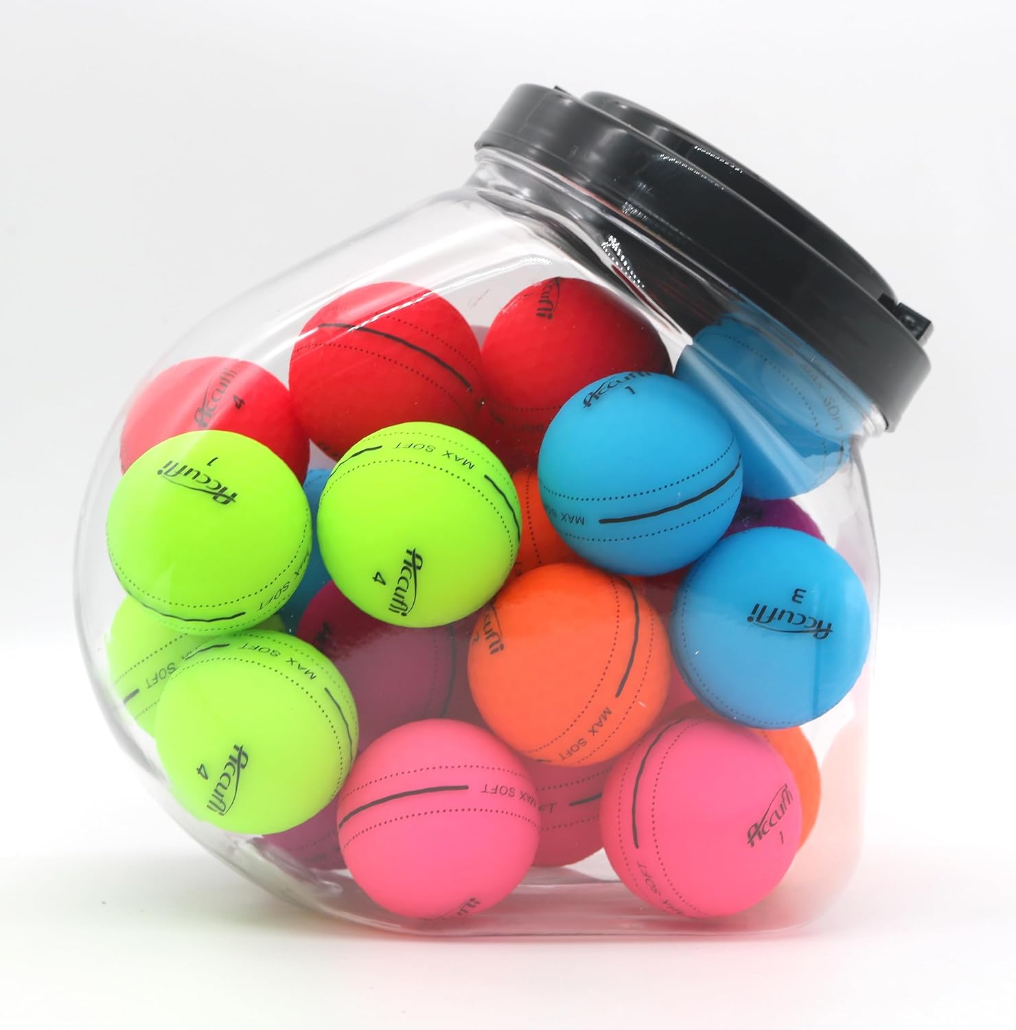 ACCUFLI Max Soft Matte Golf Balls