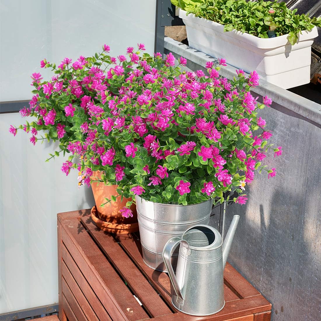 6 Bundles Artificial Flowers