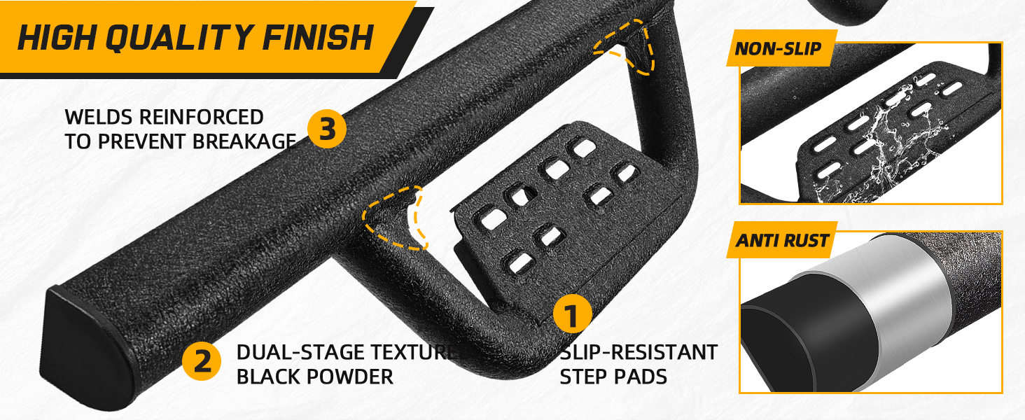 running boards &amp;amp; steps for tundra double cab