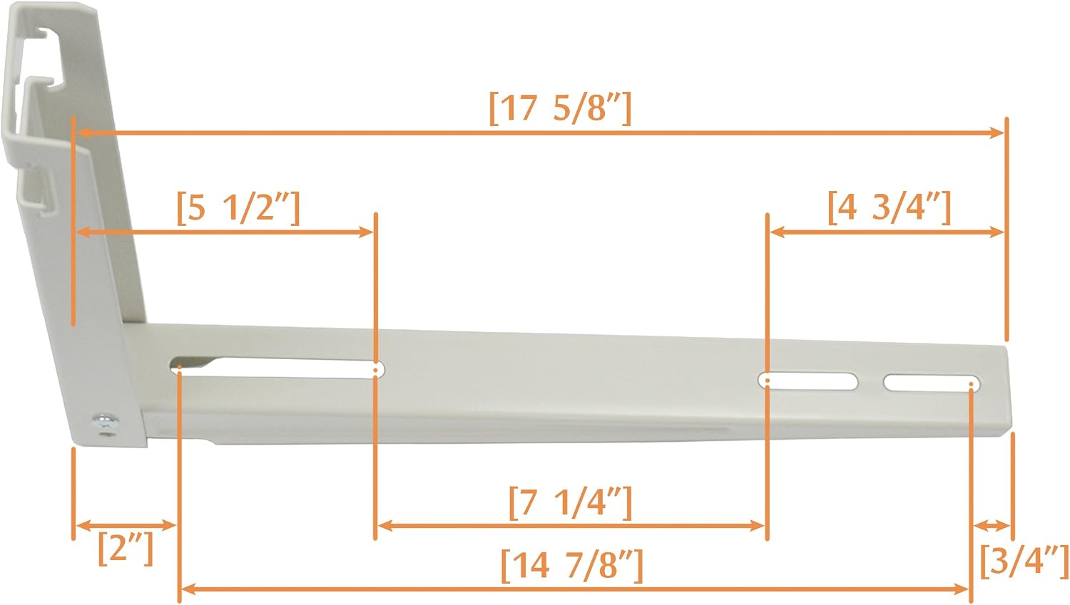 Mini Split Bracket for Ductless Air Conditioner Wall Mounting 7000 - 15000 BTU