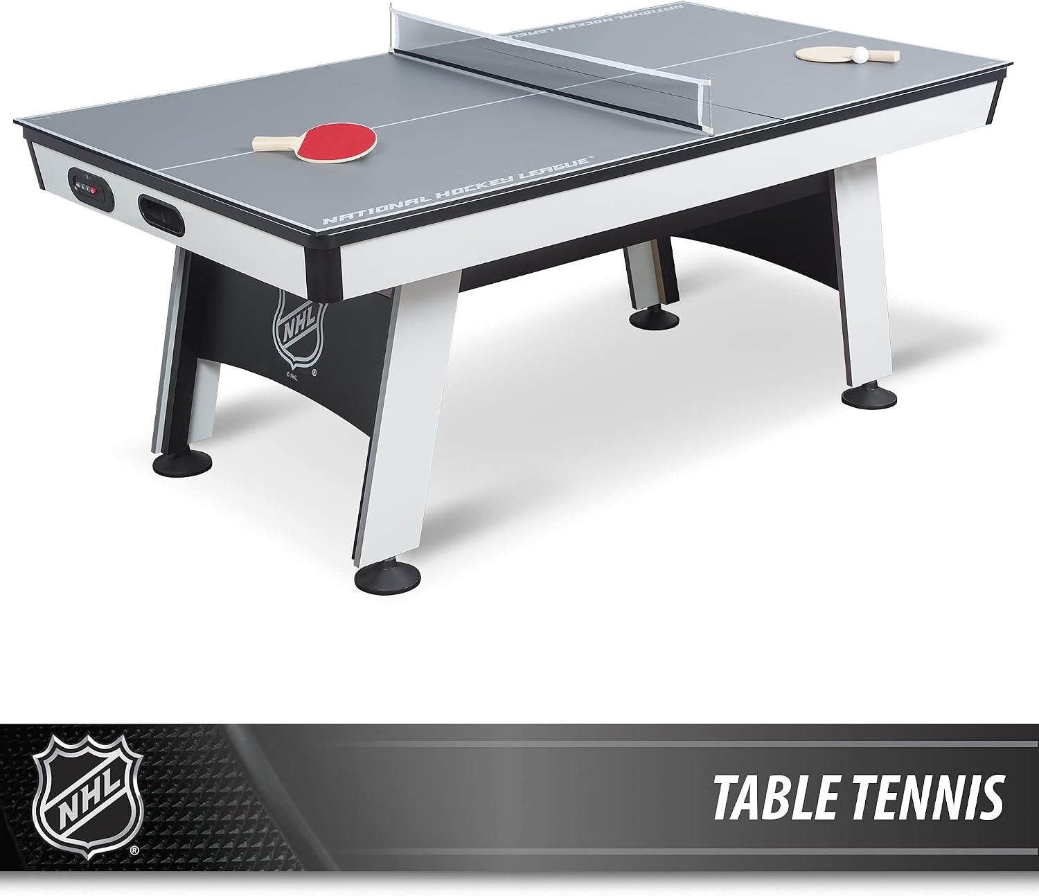 EastPoint NHL Power Play, Air Hockey Table, Table Tennis Top, Arcade Games | Game Room Fun, Table Games, Built-In Leg Levelers, LED Scoring