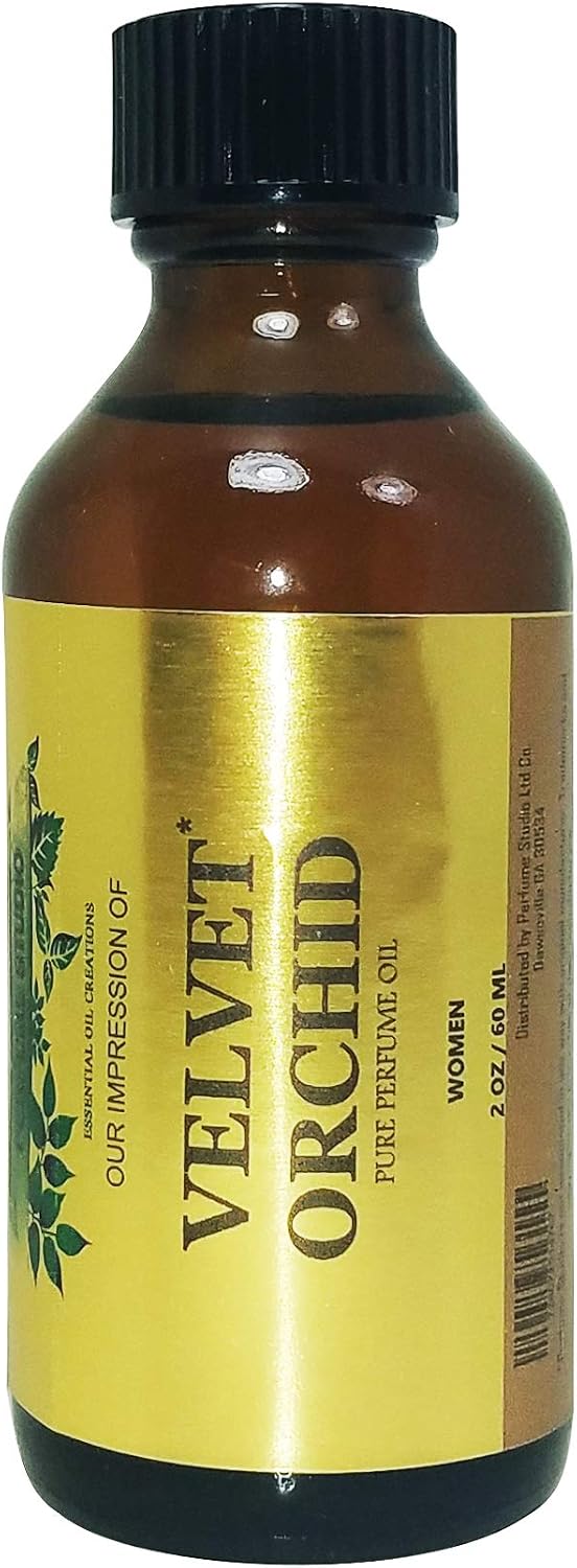 Perfume Studio Impression Perfume Oil Compatible with Velvet Orchid* Perfume - 100% Pure Undiluted, No Alcohol Oil (Perfume Oil Version/Type)