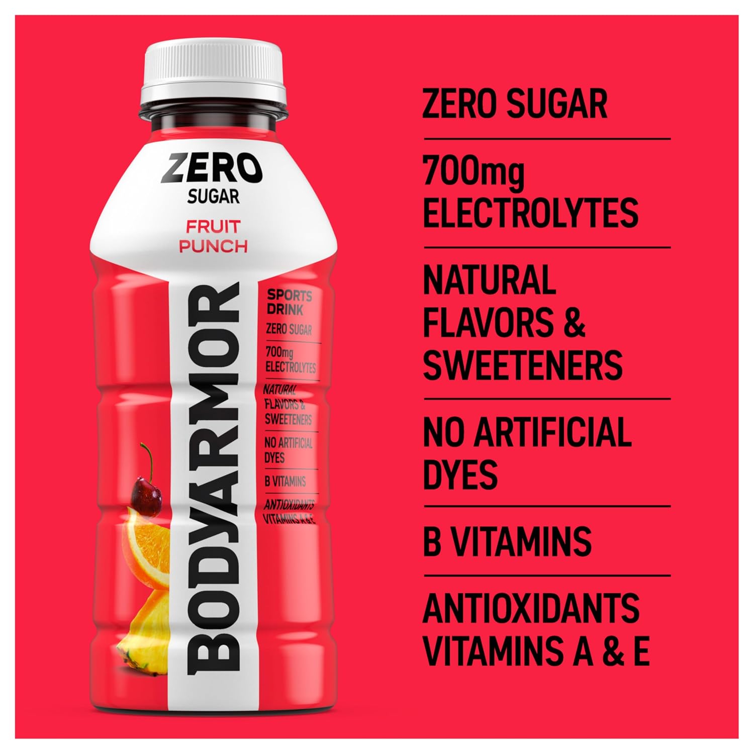 BODYARMOR LYTE Sports Drink, Peach Mango Electrolyte Drink, 12 Oz (8 Pk)