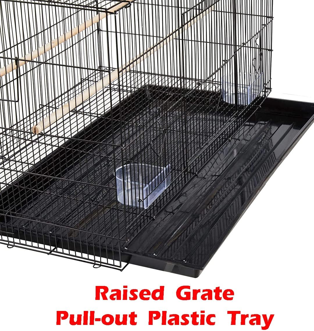 Divider Breeding Cage Aviary Bird Finch Parakeet Finch Flight Cage 24" x 16" x 16"