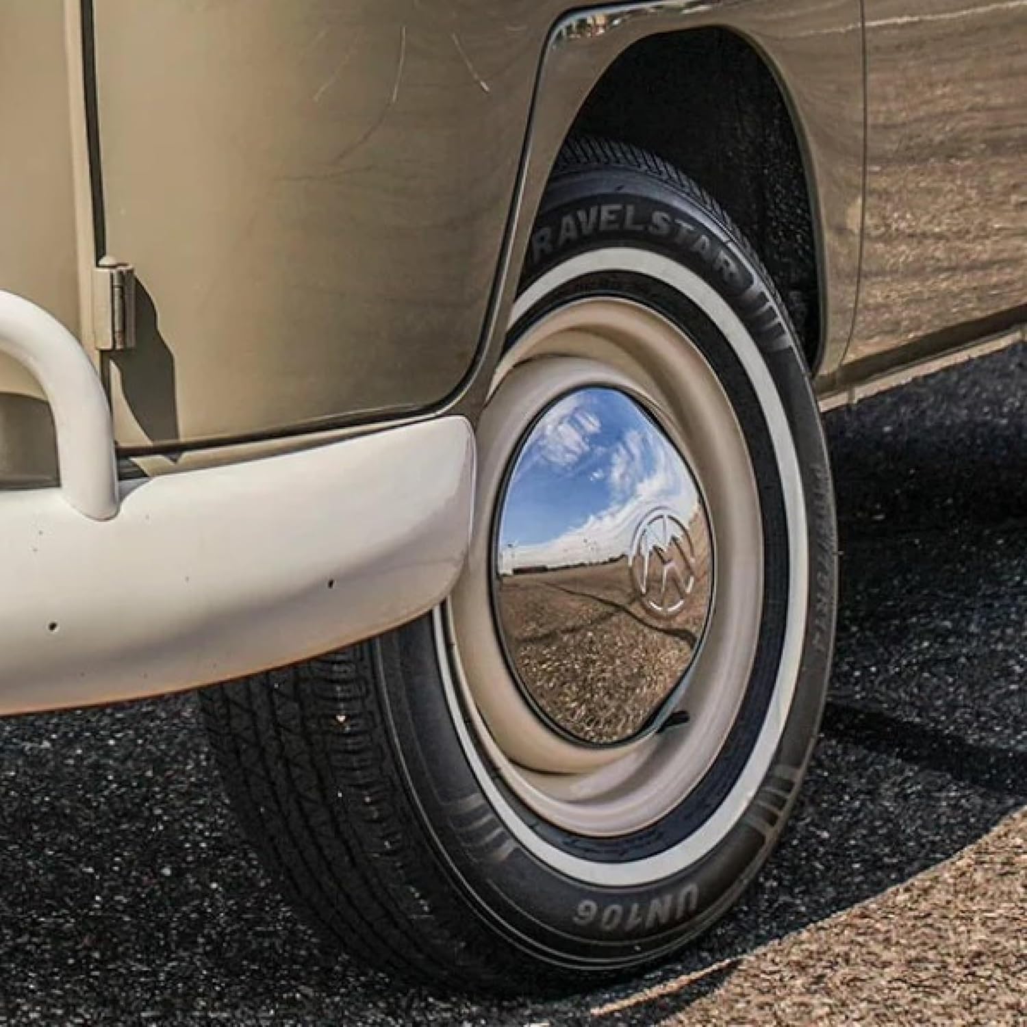 Travelstar UN106 All Season 215/70R15 18mm White Wall Radial Passenger Car Tire- 215/70-15 98T + Three-Year Road Hazard Warranty Included 215/70/15 (Tire Only)