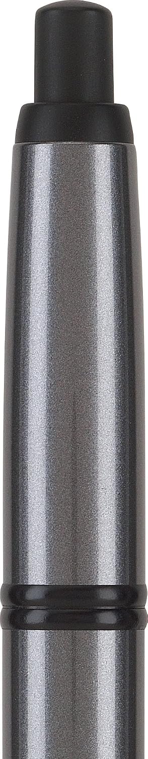 PILOT Vanishing Point Collection Refillable & Retractable Fountain Pen, Matte Black Barrel, Blue Ink, Fine Nib (60580)