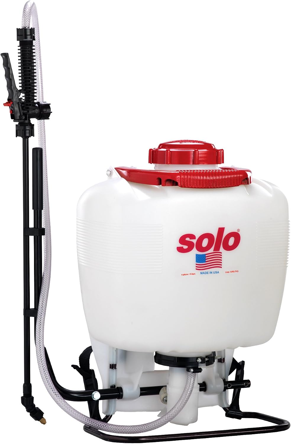 Solo 425-Deluxe 4-Gallon Piston Backpack Sprayer with Deluxe Padded Straps