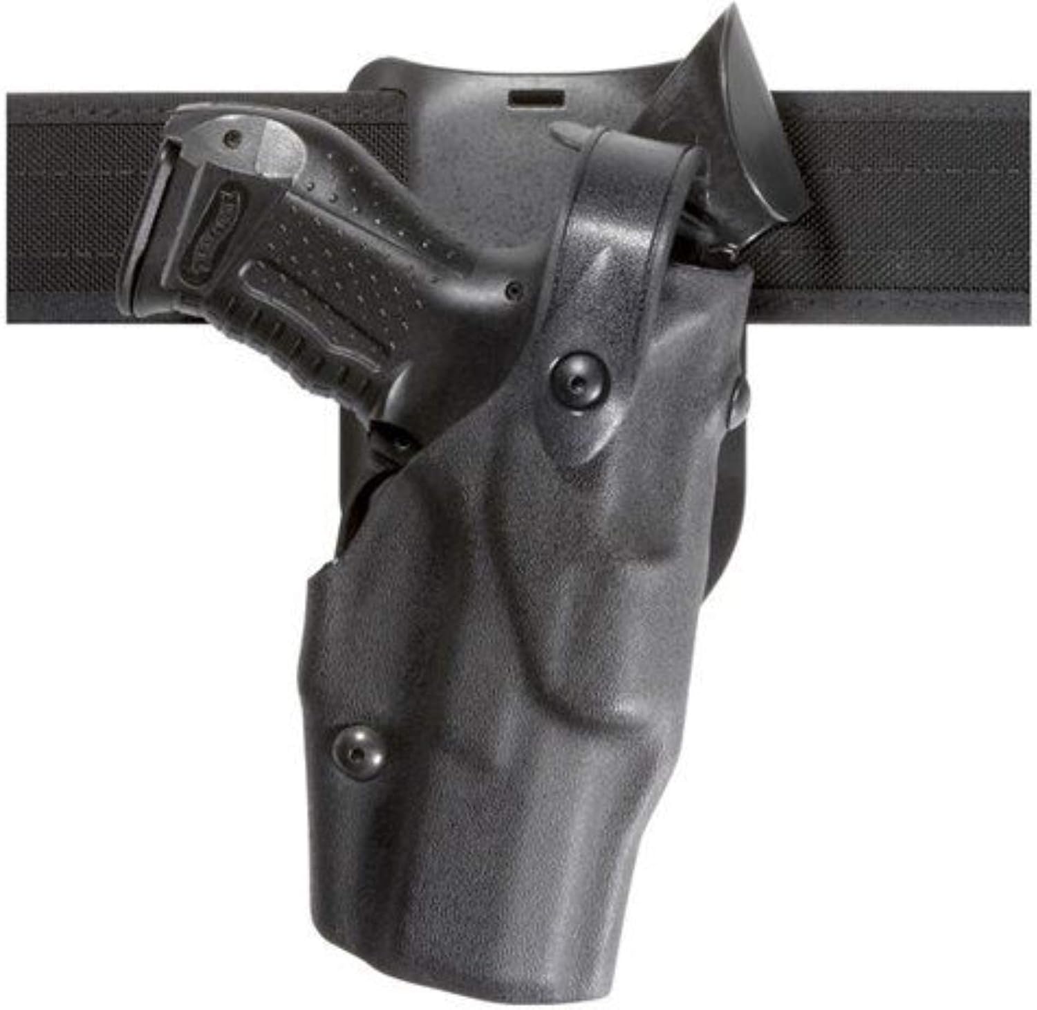 Safariland 6365 ALS Low-Ride, Level 3 Retention Duty Holster w/SLS, Springfield XD .45 (5"), Low-Ride, STX Tactical Black, Right Hand