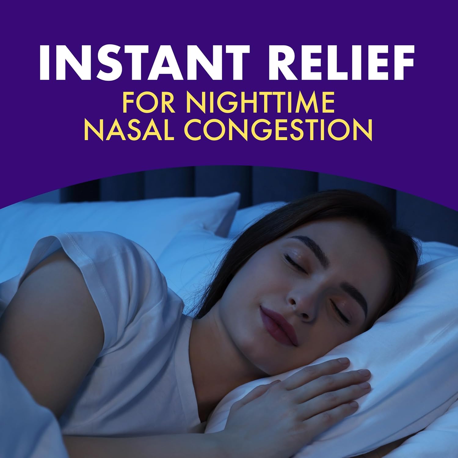 ARM & HAMMER Simply Saline Nighttime Nasal Mist, 4.6 oz | For Nighttime Nasal Congestion, Calming Eucalyptus, Safe with Rx and OTC