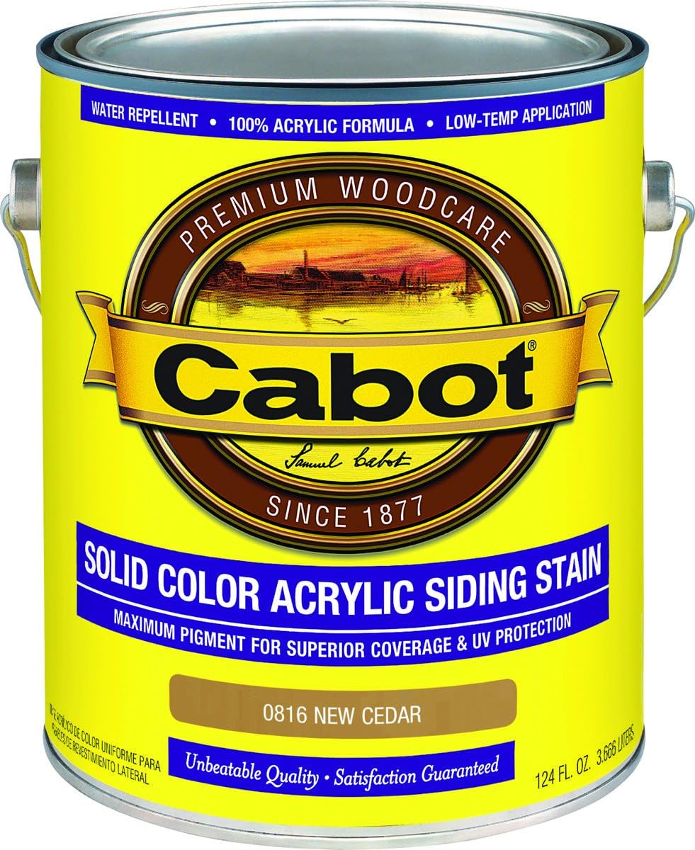 Cabot 140.0003005.007 Wood Toned Deck & Siding Stain, Pacific Redwood
