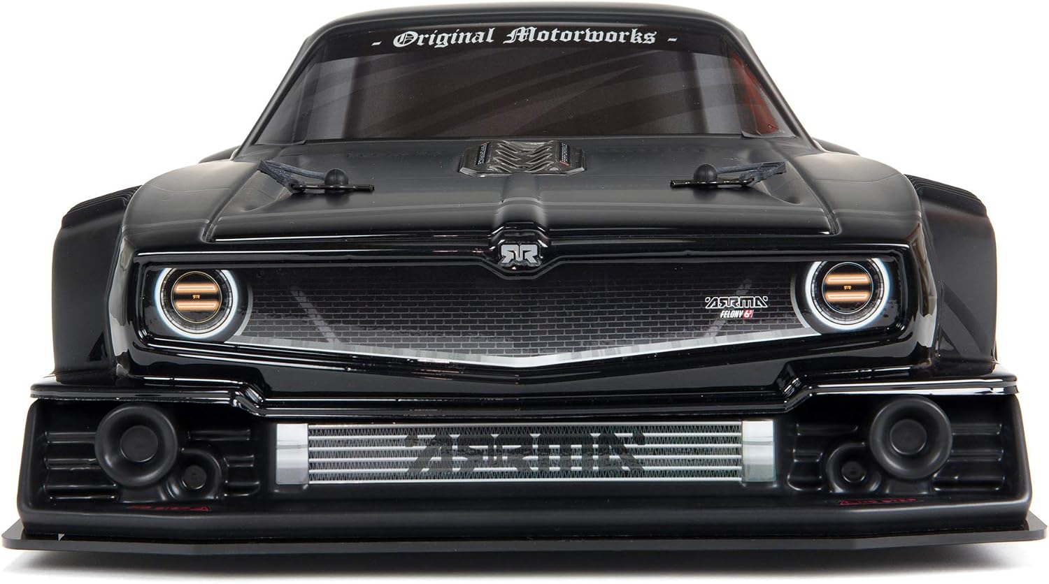ARRMA 1/7 Felony 6S BLX Street Bash All-Road Muscle Car RTR (Ready-to-Run Transmitter and Receiver Included, Batteries and Charger Required), Black