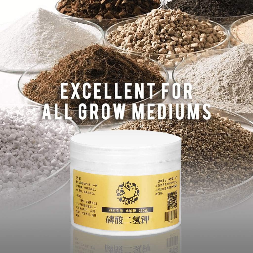 Vegetable Planting Mounting Potassium Dihydrogen Phosphate Fertilizer for Home Garden Veggies, Flowers, Herbs Planting, No Chlorine, Low Salt Index