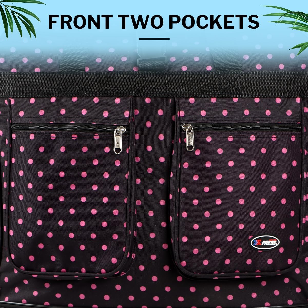 40'' Expandable Rolling Duffel Bag Suitcases w/Wheels,Foldable Luggage Bag