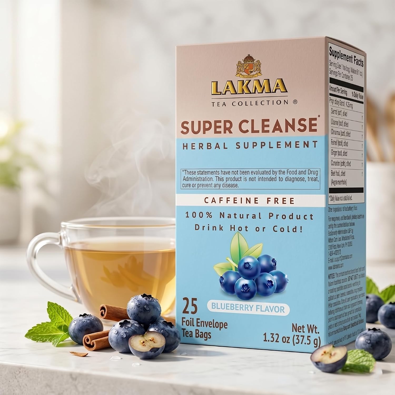 HYLEYS Lakma 14 Day Weight Loss Kit Green Tea - 42 Tea Bags