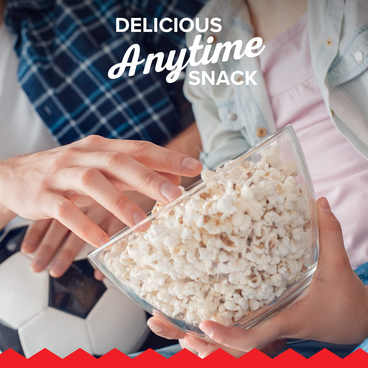 Orville Redenbacher’s Popcorn, Naturals Simply Salted Popcorn, 3.3 oz., 6ct