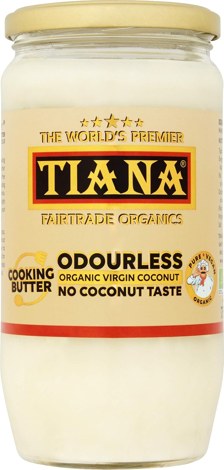 Tiana Organic and Fairtrade Pure Coconut Butter 750 ml
