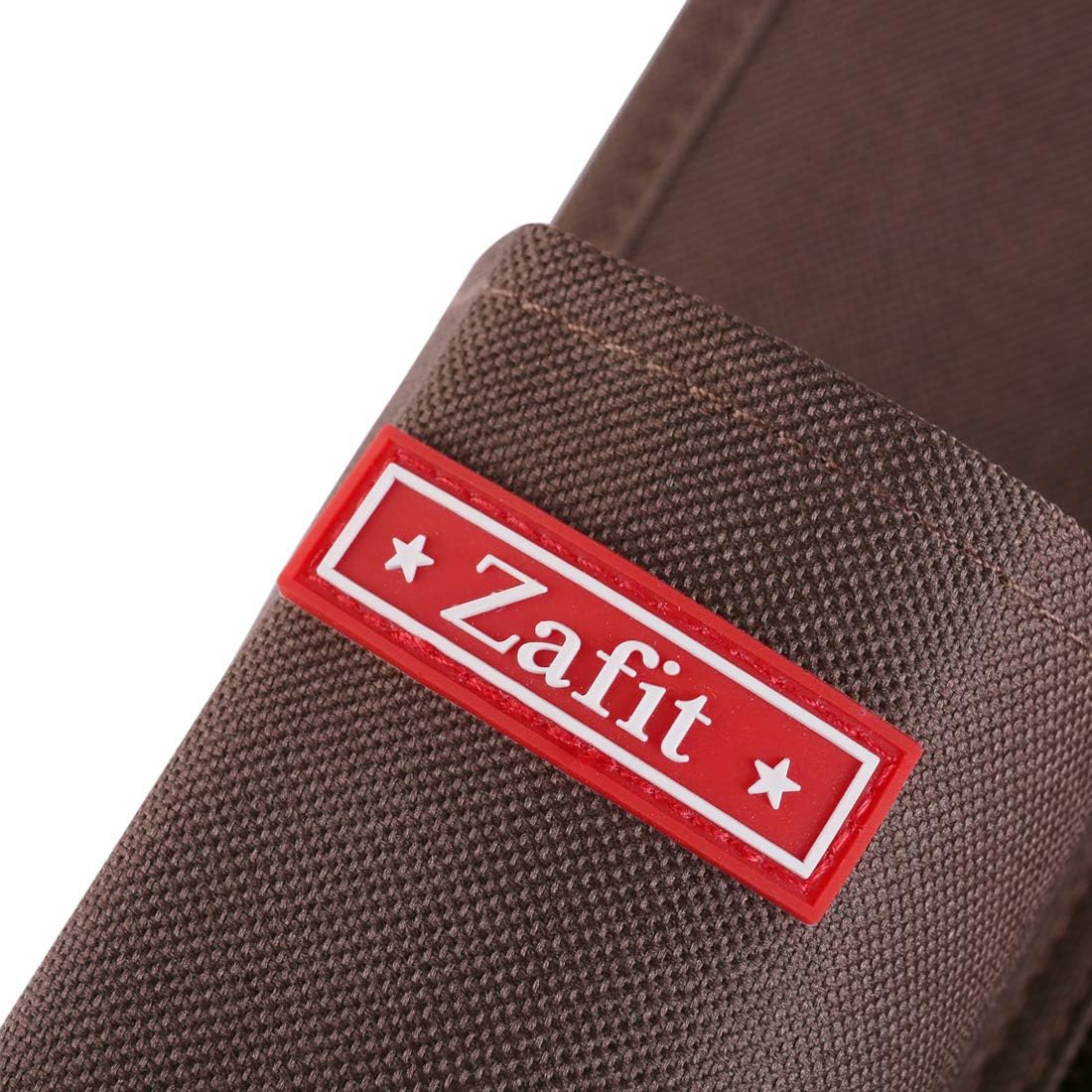 Zafit Bedside Storage Organizer, Table Cabinet Bedside Organizer Caddy for Remotes Phone Glasses (Classic 4 Pockets-Grey)