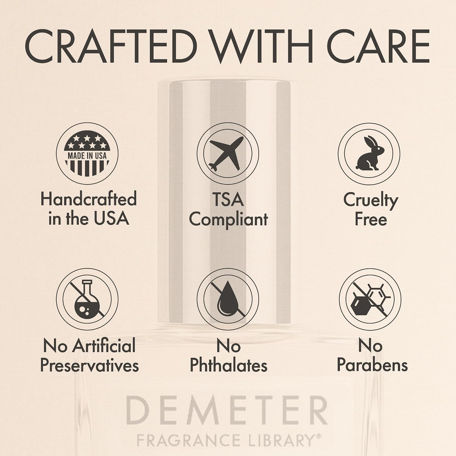 DEMETER Natural Perfume Spray Cologne for Women and Men, Linen, 1 oz