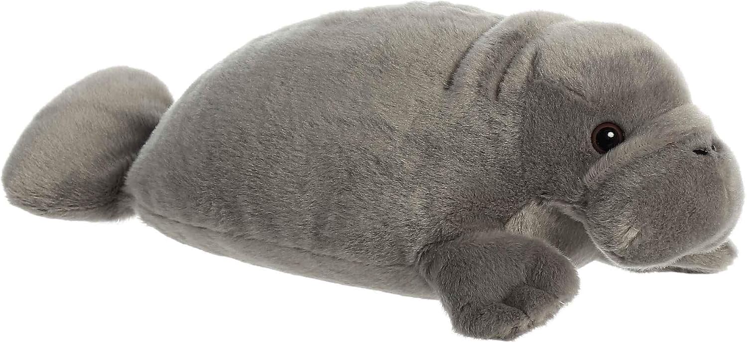 Aurora Flopsie 12" Dolly Adorable Stuffed Animal | Lifelike animal details in a relaxed resting pose
