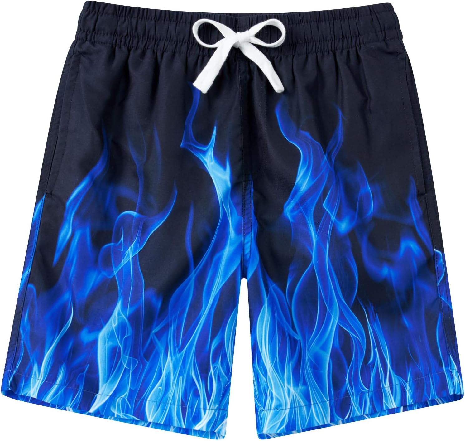 BFUSTYLE Boys Swim Trunks Mesh Lining Kids Bathing Suit 5-14 Years Shorts
