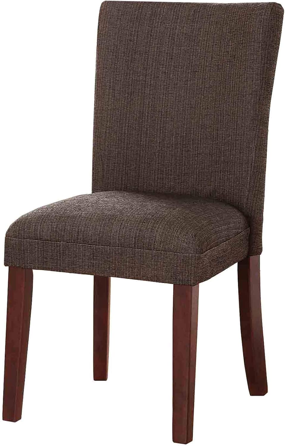 HomePop Parsons Dining Chair - Red & Gold Damask (Single Pack)