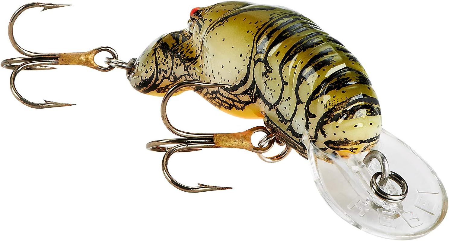 Rebel Lures Original Realistic Crawfish Crankbait Fishing Lure