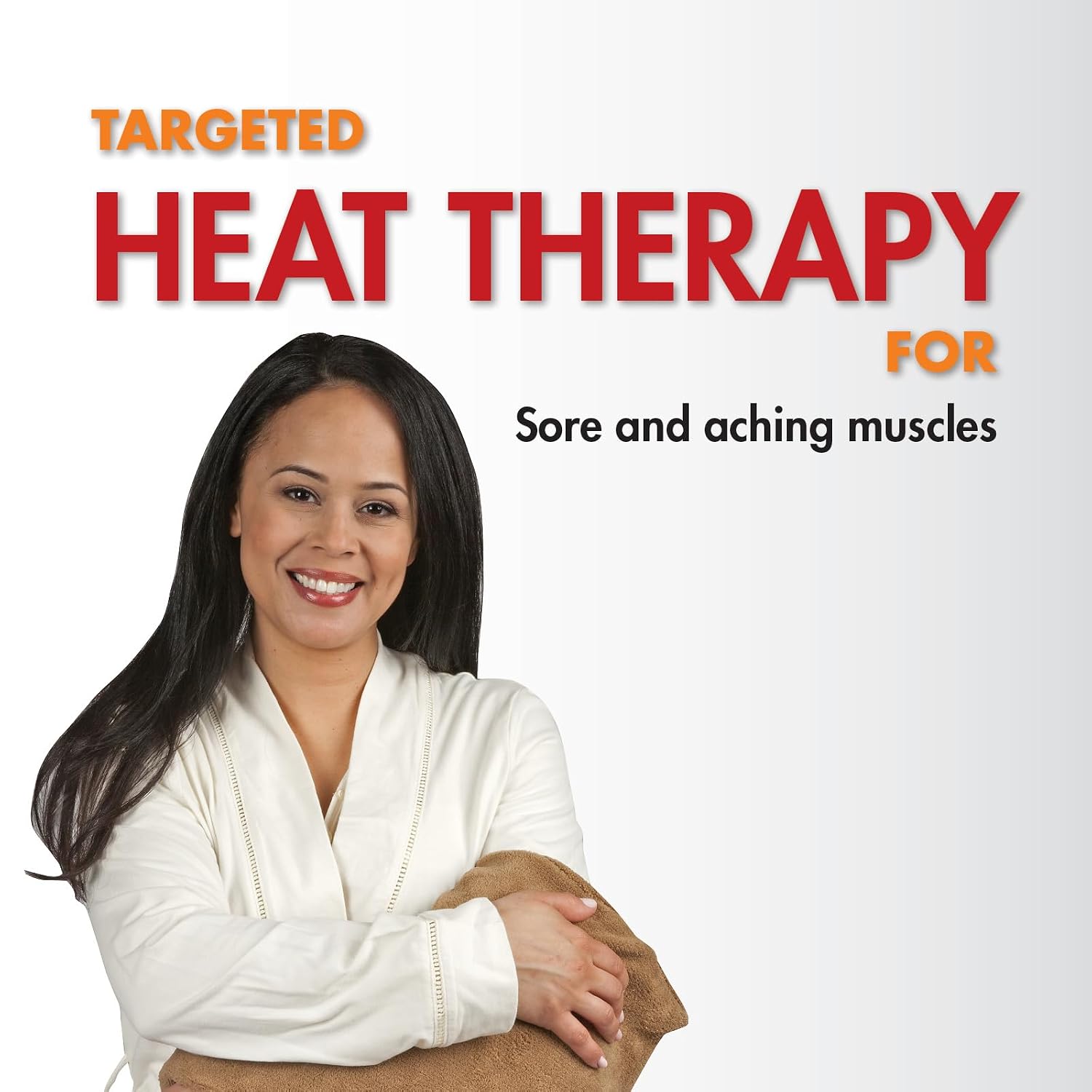 Deluxe Heating Pad Moist/Dry Heat Therapy | Moist & Dry Heat Therapy for Sore Muscles, 4 Heat Settings, Sponge Included, Machine-Washable Cover