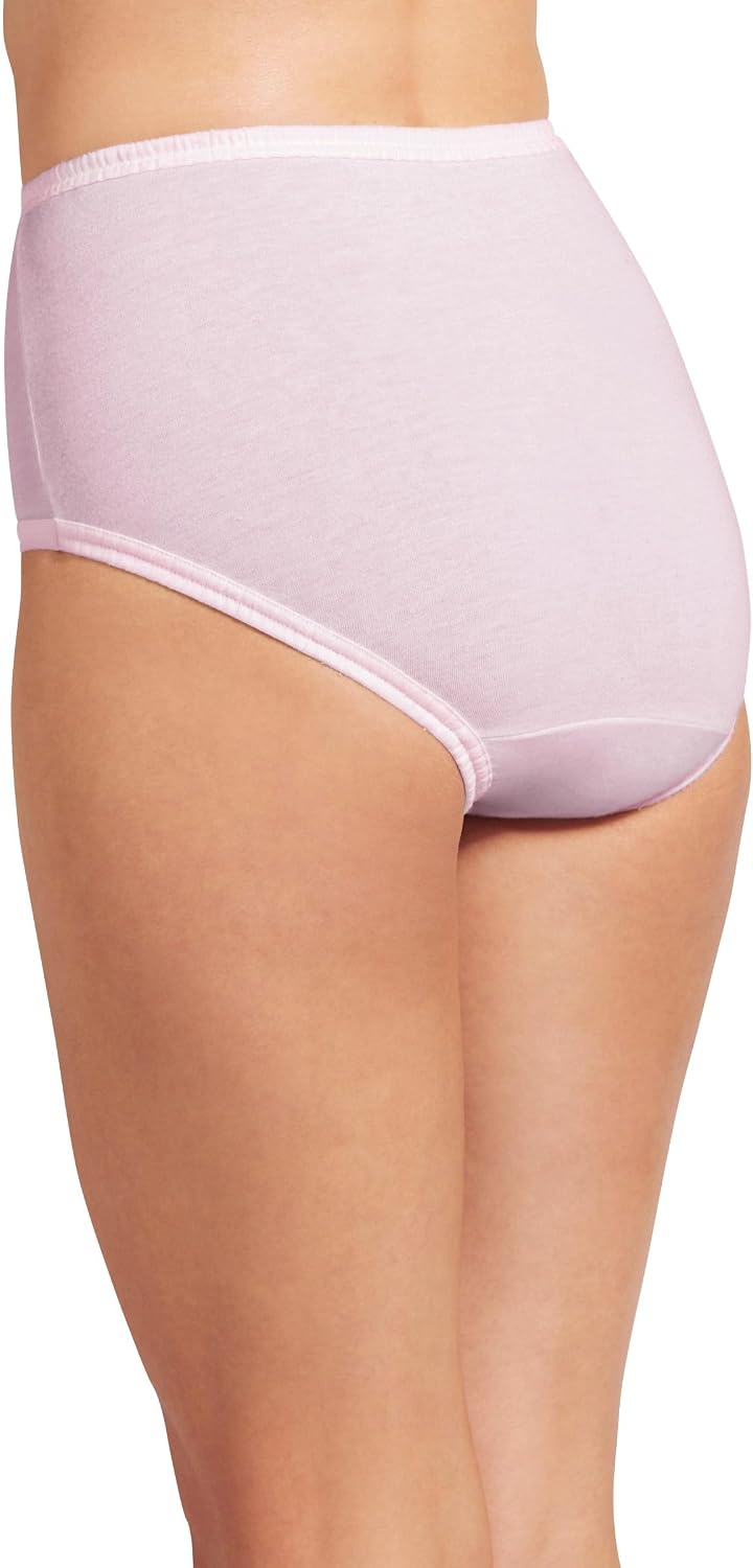 Jockey Women's Underwear 100% Cotton Elance Brief - 3 Pack