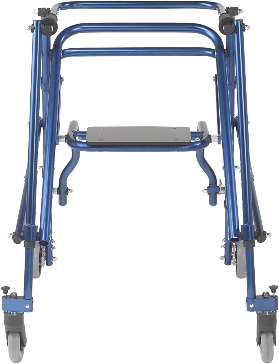 Inspired by Drive Nimbo 2G Posterior Walker with Seat, Wizard Purple, Small | Lightweight Posterior Walker with Padded Seat Lets Users Rest and Move Safely with Adjustable, Sturdy Support
