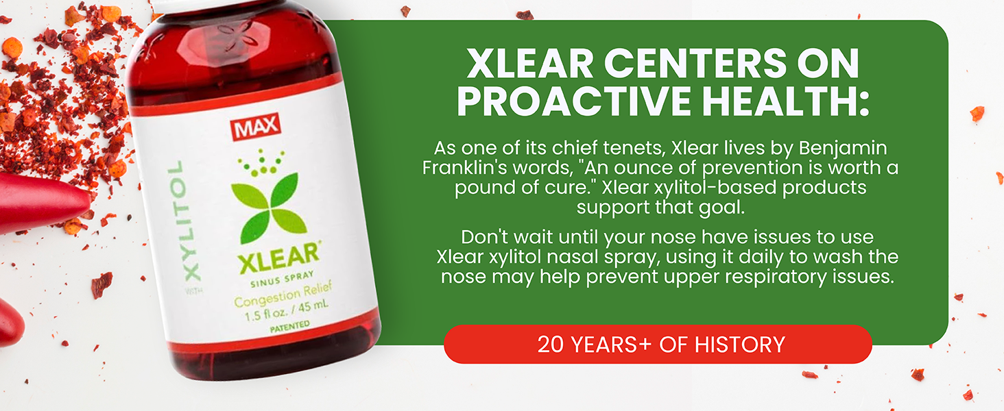 nasal spray saline xylitol allergy relief congestion natural sinus sinusitis decongestant