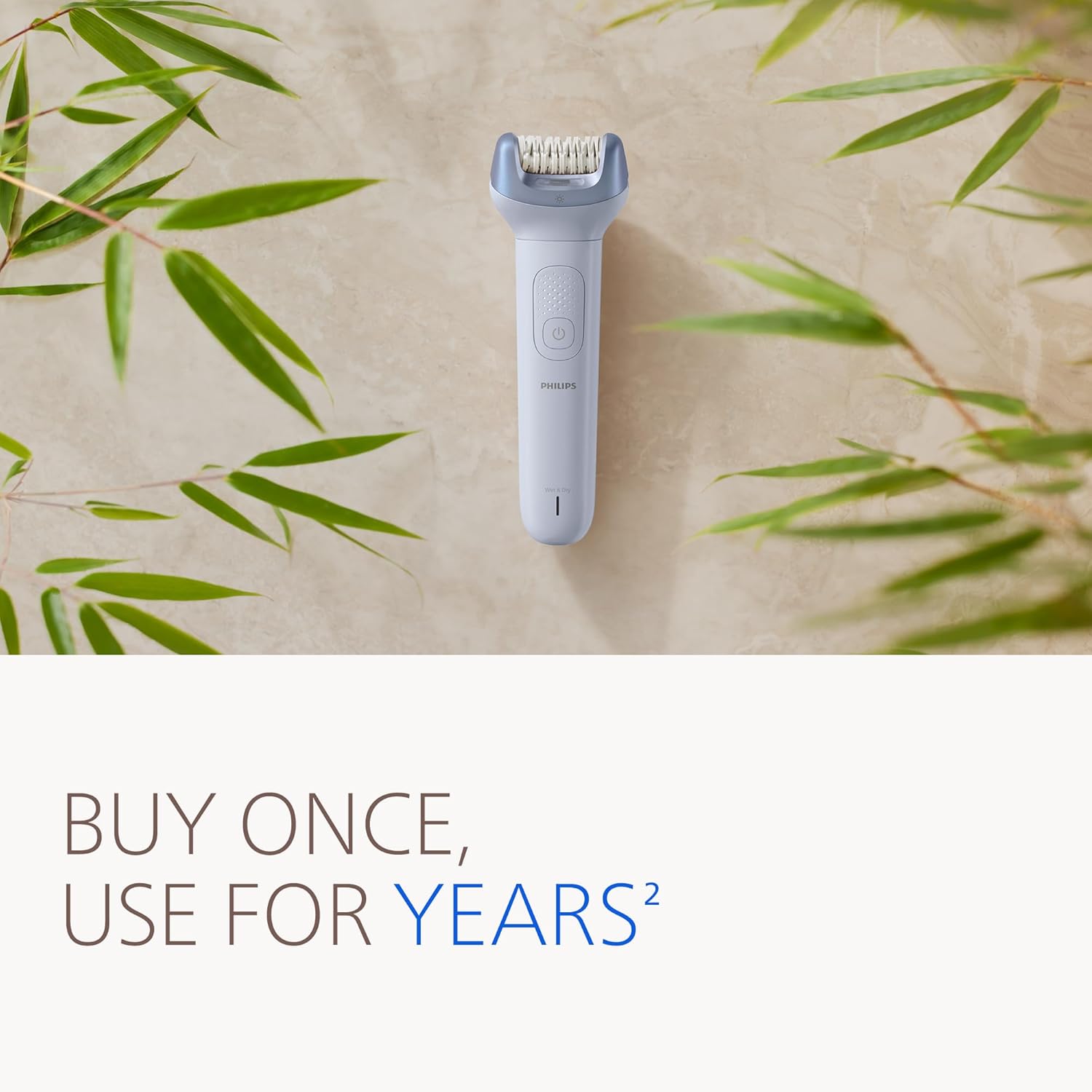 Philips Epilator Series 8000 for Women, with 3 Accessories, BRE700/04