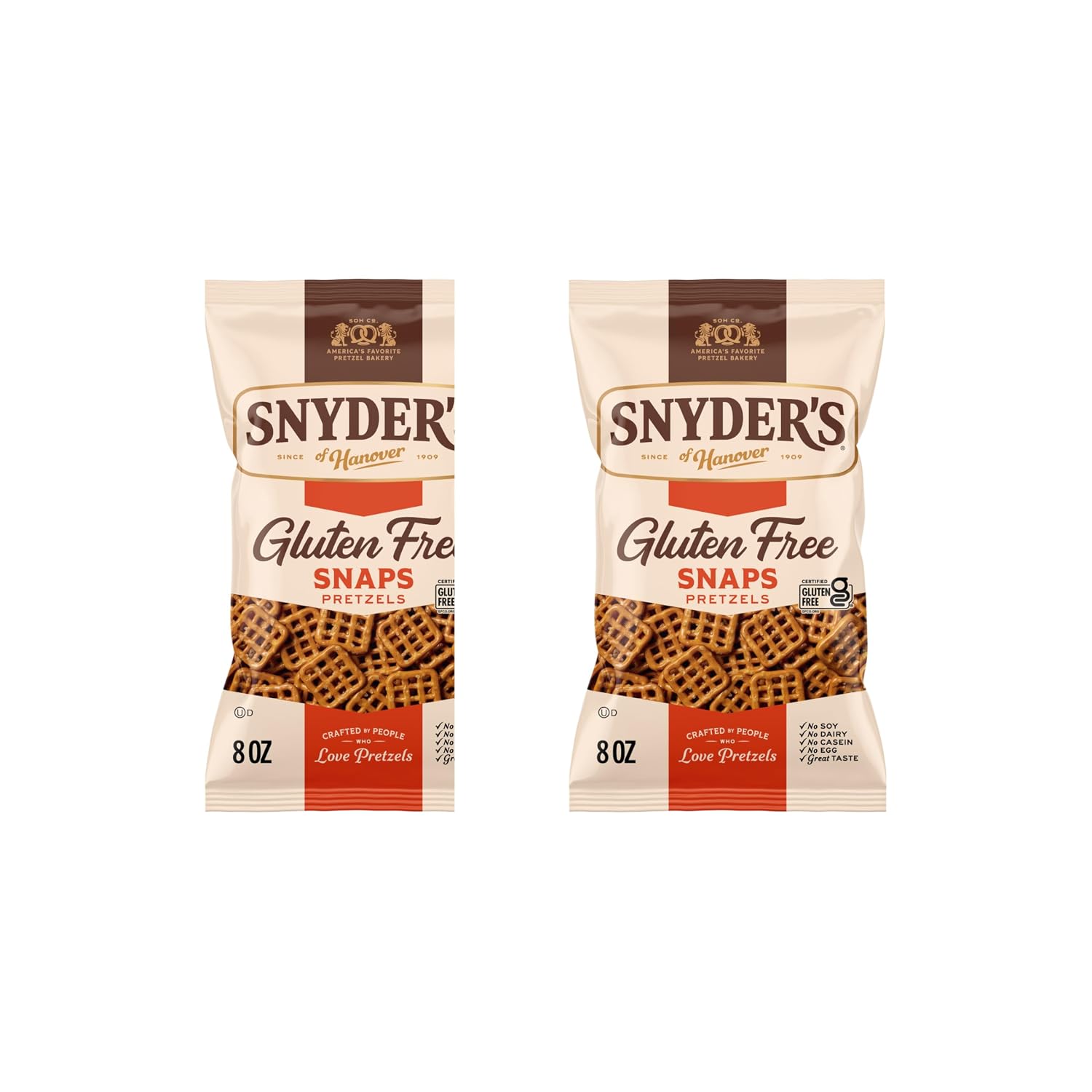 Snyder's of Hanover Gluten Free Mini Pretzels, 8 Oz 1 bag