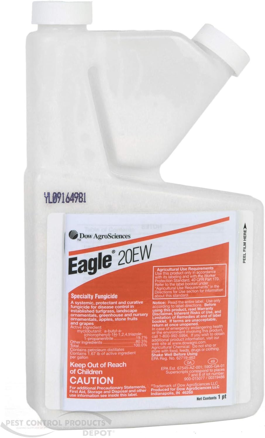 Dow AgroSciences 173917 Eagle 20EW Fungicide, 16oz-1 Pint