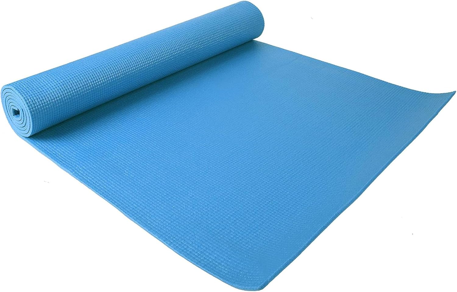 Fitvids All Purpose 1/4-Inch High Density Anti-Tear Exercise Yoga Mat with Carrying Strap, Multiple Colors