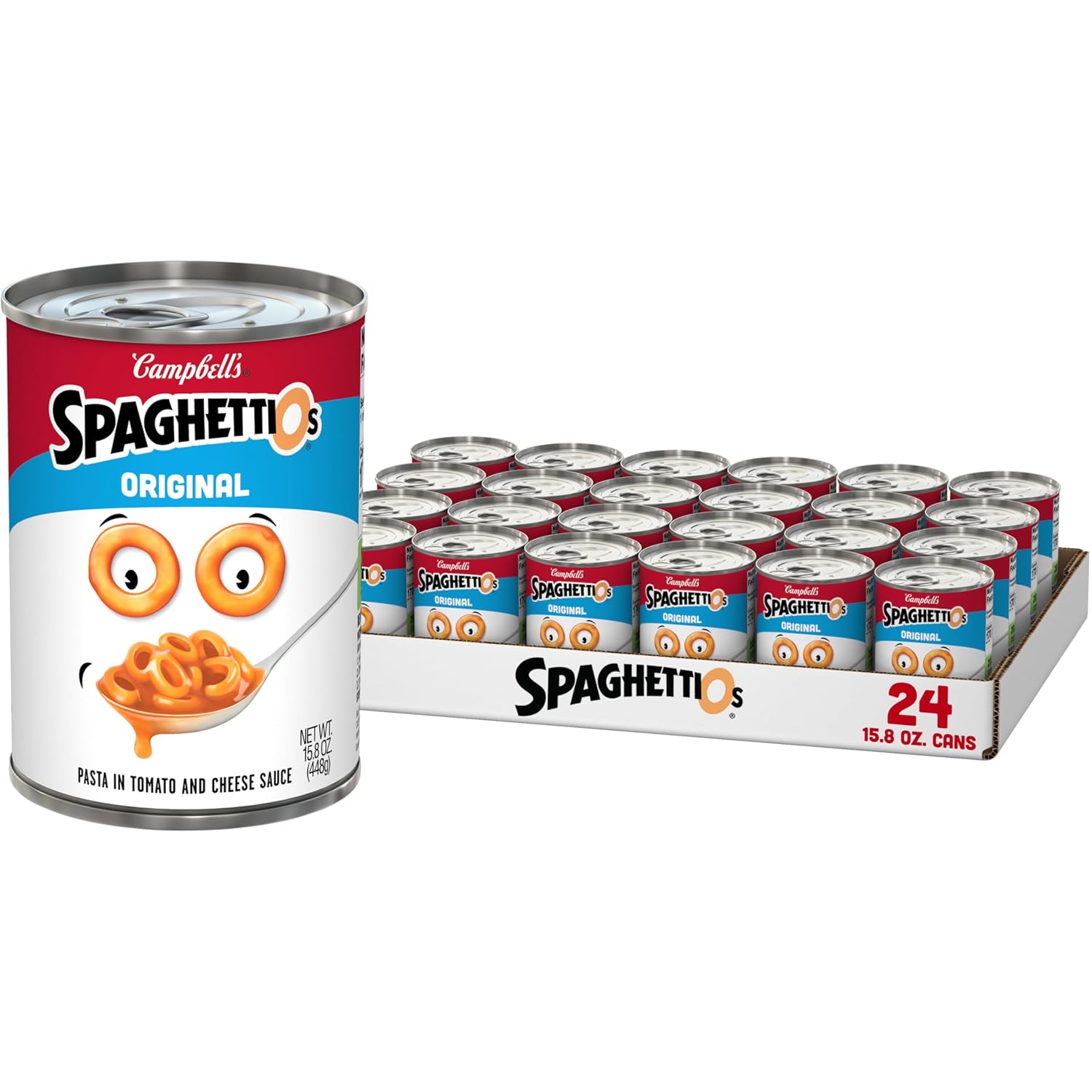 SpaghettiOs Original Canned Pasta, 15.8 oz Can (Pack of 4)