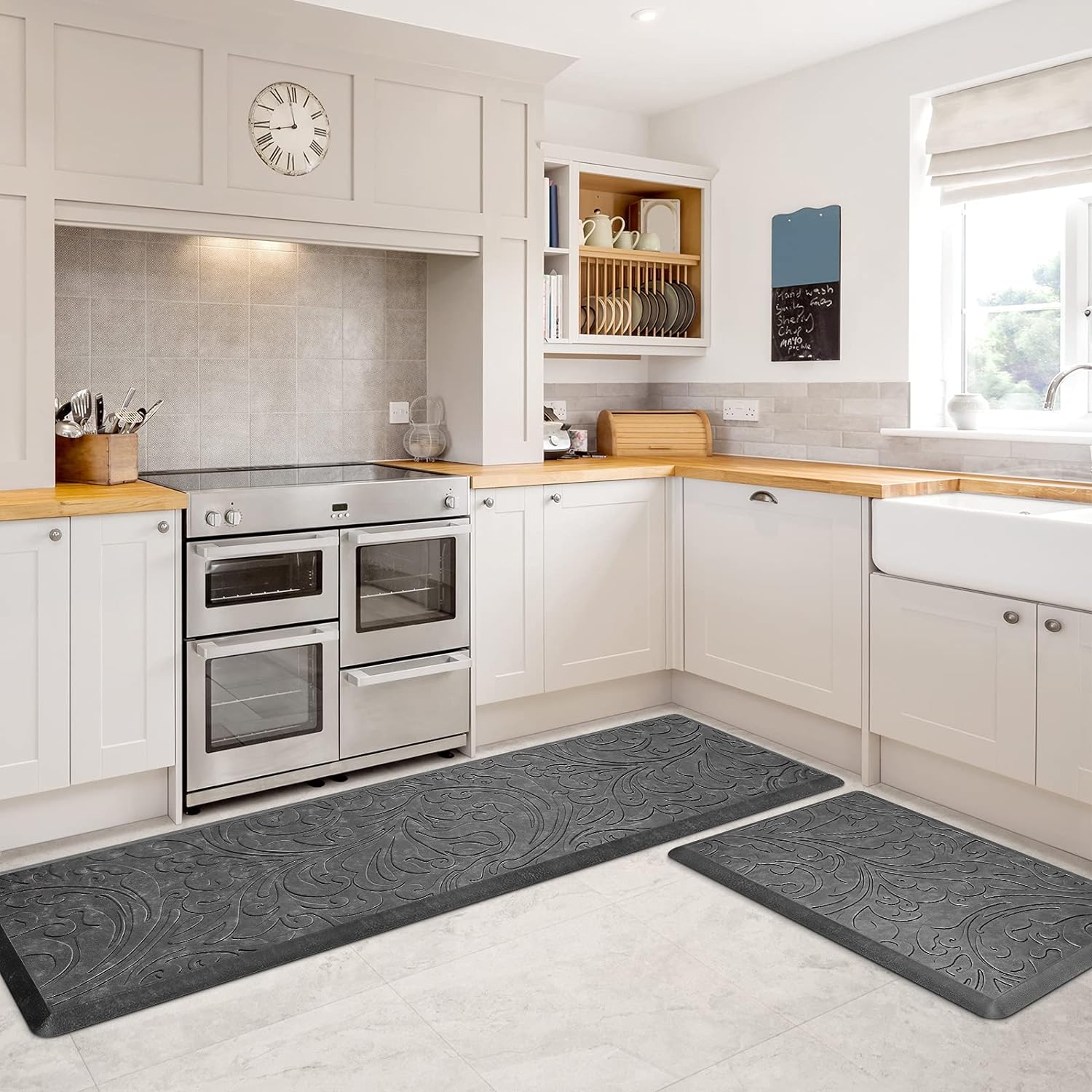 Kitchen Mat Cushioned Anti-Fatigue Comfort Standing Mat Rug for Home,Office