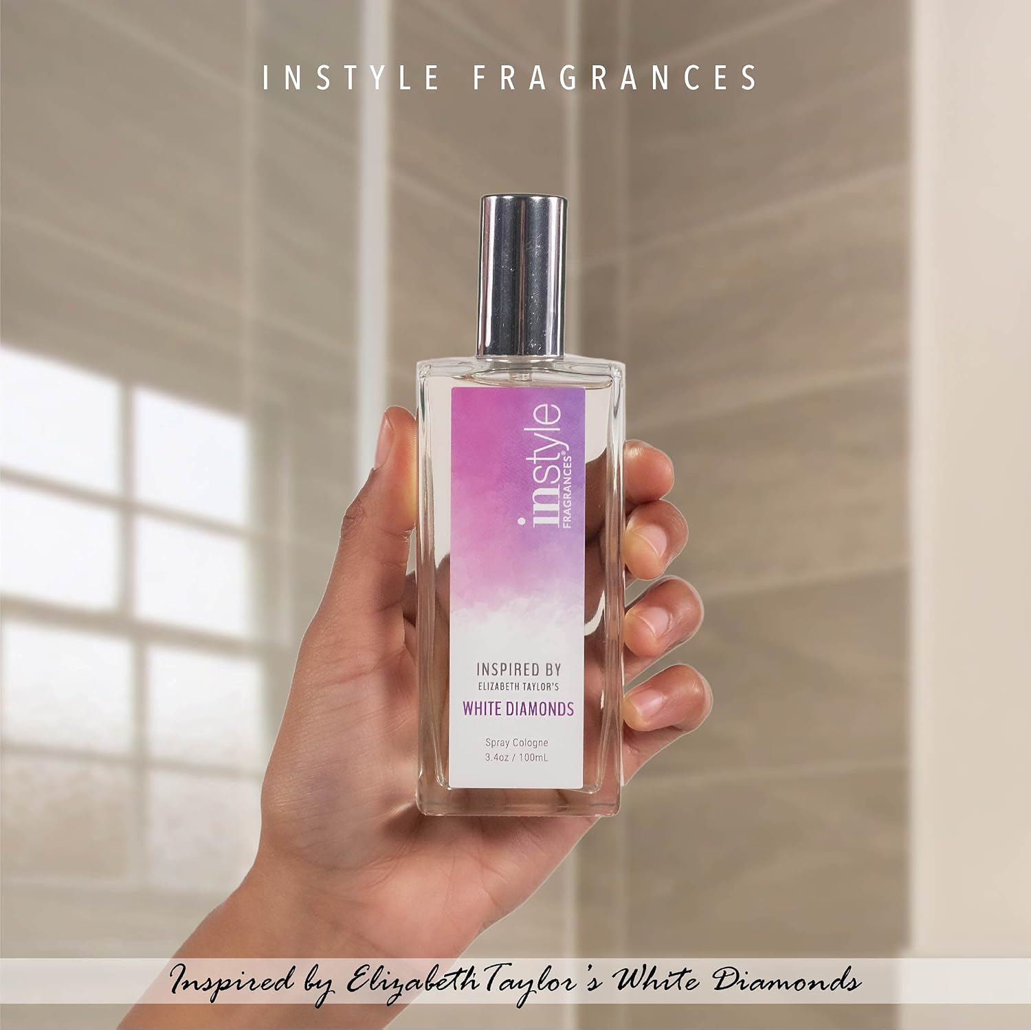 Instyle Fragrances | Inspired by Ralph Lauren's Romance | Women’s Eau de Toilette | Vegan, Paraben Free, Phthalate Free | Never Tested on Animals | 3.4 Fluid Ounces