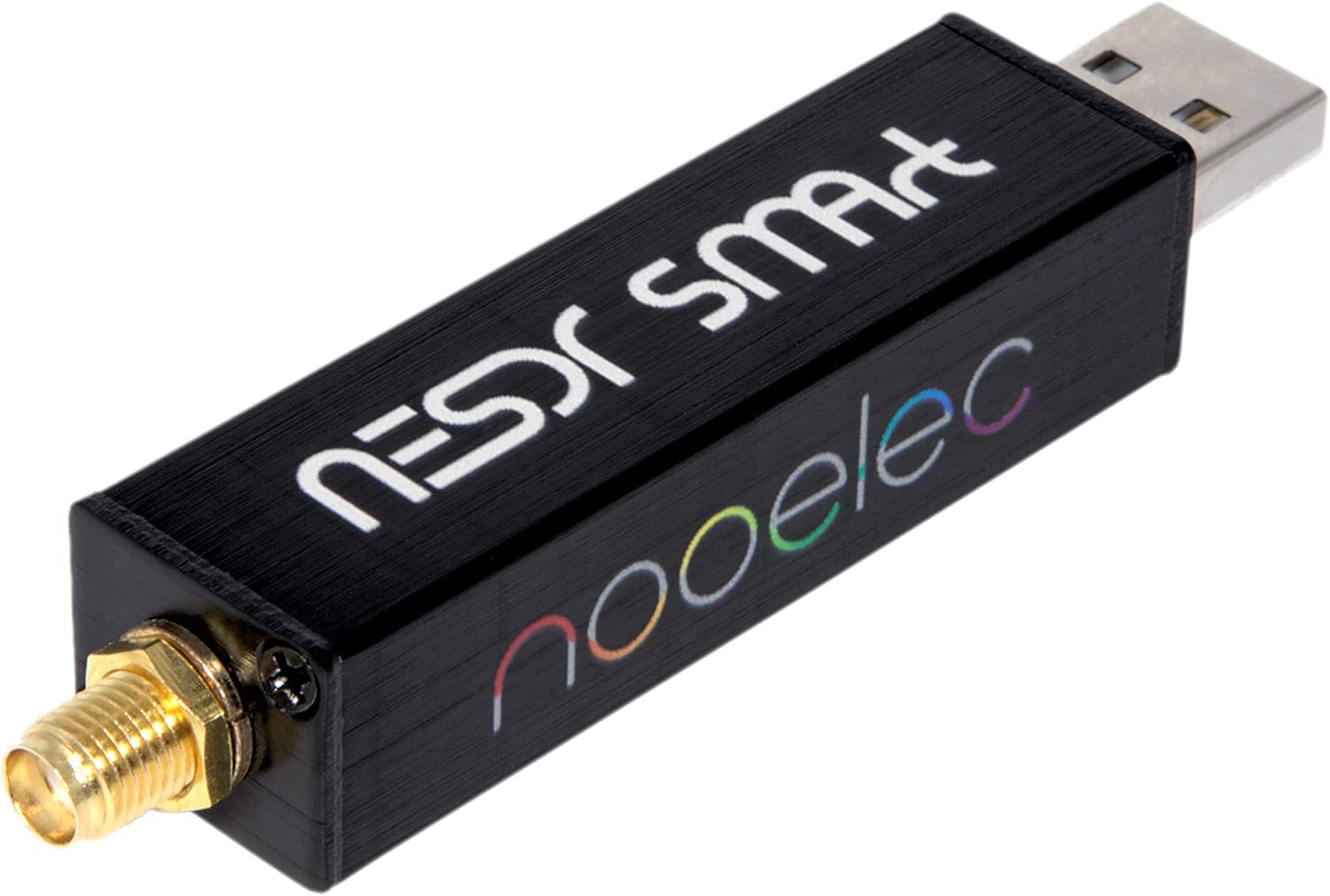 Nooelec RTL-SDR v5 SDR - NESDR Smart HF/VHF/UHF (100kHz-1.75GHz) Software Defined Radio. Premium RTLSDR w/ 0.5PPM TCXO
