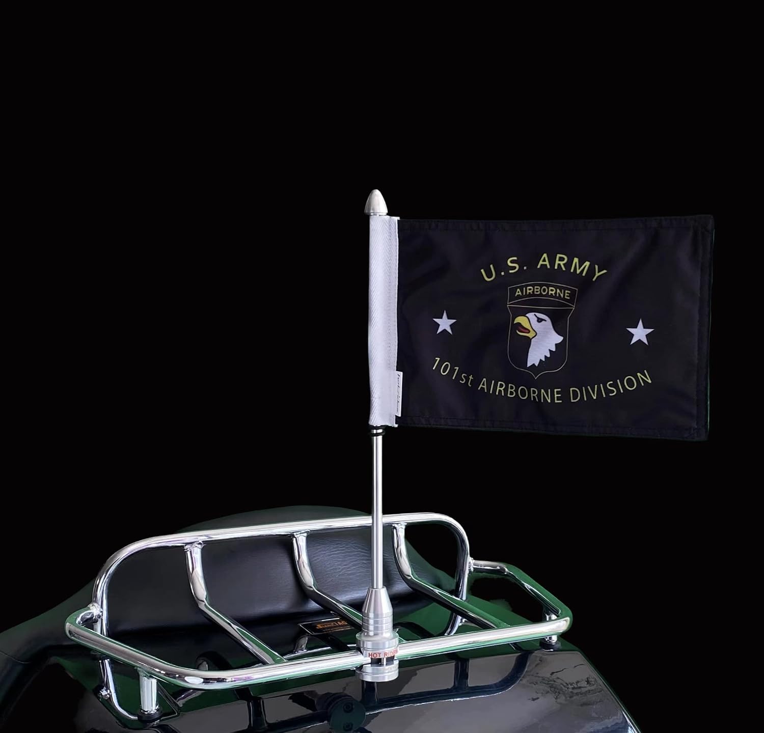 Motorcycle Flag 6 x 9 Or 10 x 15 Inch (6"X9", USA)