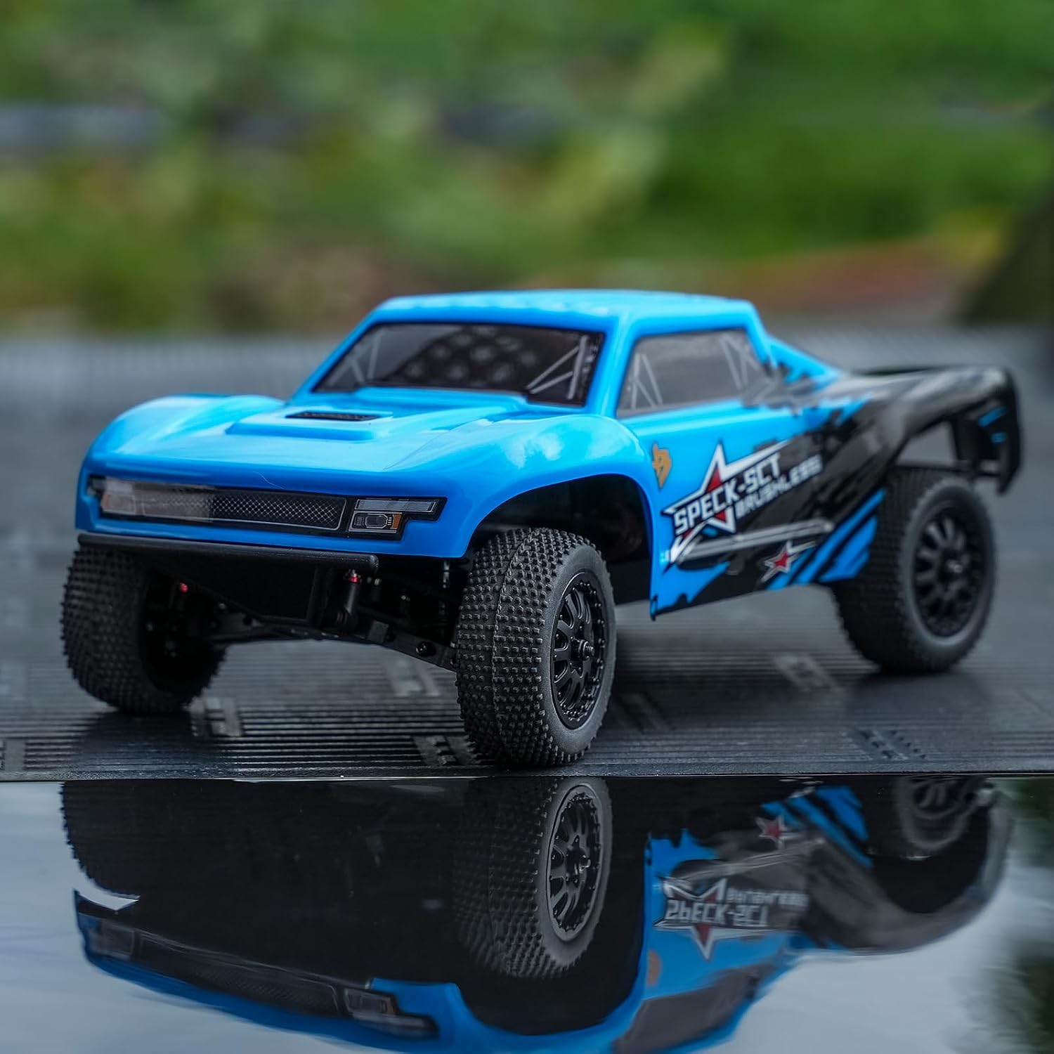 HOBBYPLUS Speck B Elite Brushless 1/24 2WD Mini RC Car - RTR RC Buggy, Fast Mini Racing Buggy – Remote Control Car Racing Vehicles (Razor Magenta)